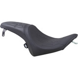 Drag Specialties Predator Seat - Flame Stitched - Vegas Drag Specialties Predator Seat - Flame Stitched - Vegas