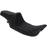 Drag Specialties Predator Iii Seat - Double Diamond - Black Stitched - Flhr/Flhx '99-'07 Drag Specialties Predator Iii Seat - Double Diamond - Black Stitched - Flhr/Flhx '99-'07