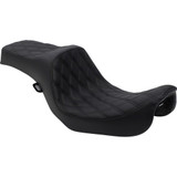 Drag Specialties Predator Iii Seat - Double Diamond - Black Stitching - Fxd/Fld '06-'17 Drag Specialties Predator Iii Seat - Double Diamond - Black Stitching - Fxd/Fld '06-'17