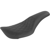 Saddlemen Profiler Seat - Front Lattice/Rear Smooth - Black - Fxdwg 896-05-149 Saddlemen Profiler Seat - Front Lattice/Rear Smooth - Black - Fxdwg 896-05-149