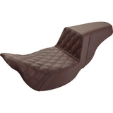 Saddlemen Step-Up Seat - Extended Reach - Front Lattice Stitch - Brown - Fl '08-'23 808-07B-172Brex Saddlemen Step-Up Seat - Extended Reach - Front Lattice Stitch - Brown - Fl '08-'23 808-07B-172Brex