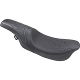 Drag Specialties Predator Seat - Flame Stitched - Flhr/Flhx '99-'07 Drag Specialties Predator Seat - Flame Stitched - Flhr/Flhx '99-'07