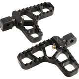 Serrated Heel Pegs - Black - Indian 08-62-8B