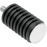 Drag Specialties Shift Pegs - Rubber - Chrome End
