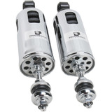 Progressive Suspension 422 Series Adjustable Shocks - Chrome - Heavy-Duty 422-4002C