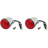 Custom Dynamics Probeam Turn Signals - Chrome/Red Pb-Ind-Rts-R-C