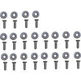 Moose Offroad 100-1014-Pu Fender Wshr Kt Mse Sil-20