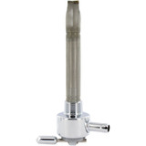 Pingel Round Fuel Valve - Chrome - 3/8" Npt 6211-Cr
