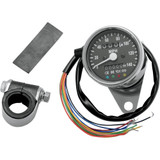 Drag Specialties Speedo W/4 Lit Blk 2:1