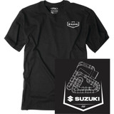 Factory Effex 28-87404 Tee Suzuki Track Bk Lg