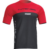 Thor Intense Assist Censis Short-Sleeve Jersey - Red/Black - Large