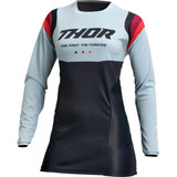 Thor Women'S Pulse Rev Jersey - Black/Mint - Small