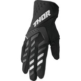 Thor Women'S Spectrum Gloves - Black/White - Large Thor Women'S Spectrum Gloves - Black/White - Large