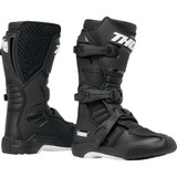 Thor Boot Yth Blitz Xr Bk/Wh 6