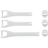 Thor Youth Blitz Xr Boots Strap Kit - White/Black