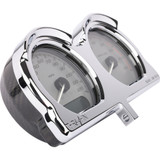 Thrashin Supply Co. Gauge Relocation Kit - Chrome Tsc-2707-3 Thrashin Supply Co. Gauge Relocation Kit - Chrome Tsc-2707-3