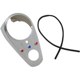 Drag Specialties Three-Light Dash Cover - Chrome