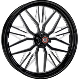 Wheel - Nivis - Front - Dual Disc/With Abs - Black/Contrast Cut Platinum - 21X3.5 1204-7106Rnvsajapbmp Wheel - Nivis - Front - Dual Disc/With Abs - Black/Contrast Cut Platinum - 21X3.5 1204-7106Rnvsajapbmp
