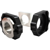 Works Connection Elite Axle Block Kit - Black - Gas Gas/Husqvarna/Ktm 17-261
