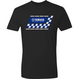 Yamaha Apparel Yamaha Racing Check T-Shirt - Black - Xl Np21S-M3108-Xl