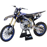 Yamaha Factory Race Team Bike - Dylan Ferrandis - 1:6 Scale - Black/Blue/Gold 49723