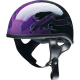Z1R Cc Beanie Helmet - Hellfire - Purple - Medium