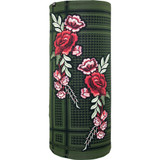 Zan Headgear Motley Tube Sportflex Neck Tube - Floral Houndstooth Tl599