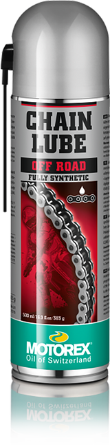 Motorex 302281 Chain Lube Offroad 500Ml (12/Case Sold Ea)