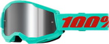 100% 50028-00020 Strata 2 Goggle Maupiti Mirror Silver Lens