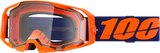 100% Armatic Goggle Neon Orange Clear Lens 50059-00003 100% Armatic Goggle Neon Orange Clear Lens 50059-00003