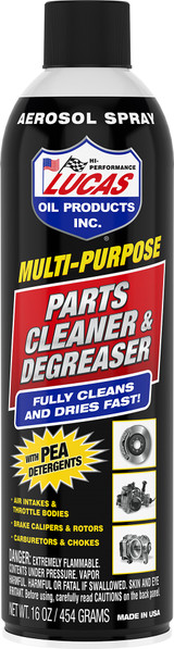 Lucas 11115 Parts Cleaner And Degreaser 16Oz 12/Case