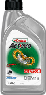 Castrol 15D7Cf Act>Evo Synthetic Blend Oil 4T 20W50 1Qt