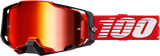 100% Armega Goggle Red Mirror Red Lens 50005-00033 100% Armega Goggle Red Mirror Red Lens 50005-00033