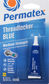 Permatex 24200 Medium Strength Threadlocker Blue 6 Ml