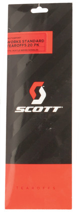 Scott 219708-223 Hustle Goggle Works Standard Tearoffs 20/Pk