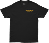 Dbk At-Goldwings-L Goldwings Tee Black Lg