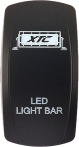 Xtc Power Products Sw00-00101004 Dash Switch Rocker Face Led Light Bar