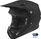 Fly Racing 73-0025L Formula Cp Solid Helmet Matte Black Lg