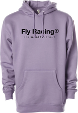 Fly Racing 354-0302L Fly Trademark Hoodie Plum Lg