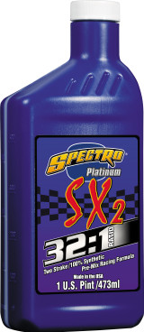 Spectro 310289 Platinum Sx2 Full Syn Oil 2T 32:1 1L
