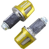 Driven Racing Bar Ends - Revolt - Gold Dbew-Re-Gd