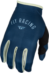 Fly Racing 377-612S Women'S Lite Gloves Navy/Ivory Sm