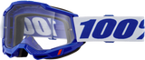 100% 50013-00039 Accuri 2 Goggle Blue Clear Lens