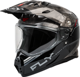 Fly Racing 73-7027X Trekker Kryptek Conceal Helmet Black/Grey/White Xl