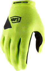 100% 10013-00006 Ridecamp Women'S Gloves Fluo Yellow/Black Sm