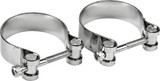 Harddrive 14-0523 Exhaust End Clamps 48-65 Panhead 54Mm