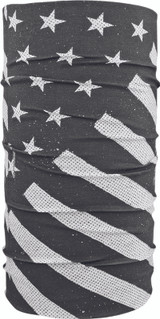 Zan Motley Tube Polyester Black/White Flag T091