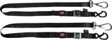 Powertye 29622-Sb Tie-Down Cam Sec Hooks/Swivel 1.5"X6' Blk/Blk W/Storage Bag