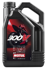 Motul 104115 300V Competition Synthetic Oil 4T 5W40 4-1L