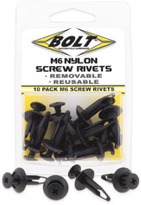 Bolt 2005-6Scrw M6 Screw Rivet Kit 10/Pk